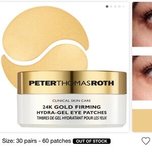 Peter Thomas Roth 24K Gold Hydra-Gel Eye Patches